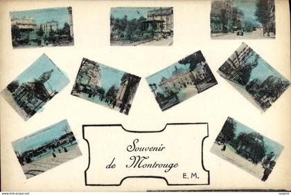 CPA Souvenir de Montrouge