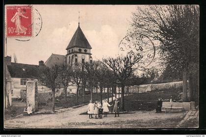 CPA Morainvilliers, L`Eglise