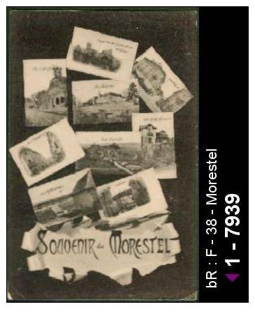 38 Morestel - Souvenir de Morestel - multi vue - multi vue - cpa -  /  D38D  K38261K  C38261C