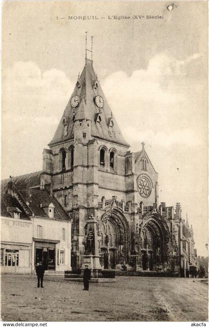 CPA Moreuil eglise (1498076)