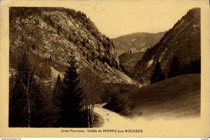 CPA Morez Vallee de Morez Aux Rousses