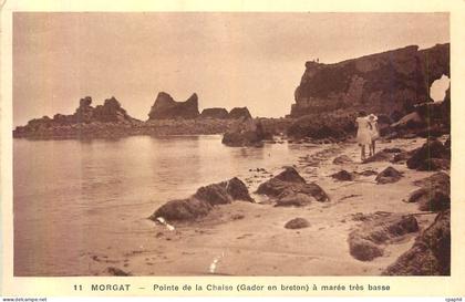 CPA Morgat Pointe de la Chaise (Gador en Breton) a Maree Tres Basse