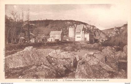 ¤¤  -   MORIEUX   -  PONT-ROLLAND   -  L'Usine Electrique sur le Gouessant     -   ¤¤