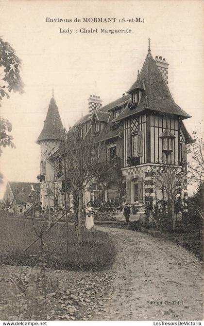 Mormant – Chalet Marguerite, environs de Mormant – CPA – France