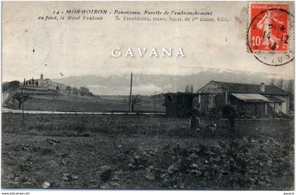 84 MORMOIRON - Panorama - Buvette de l'embranchement