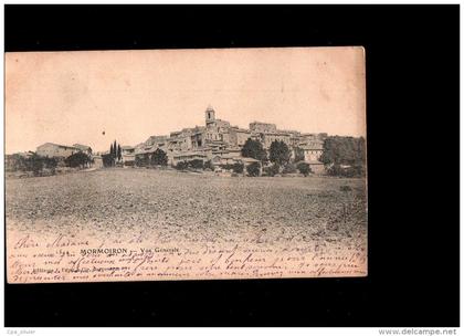 84 MORMOIRON Vue Générale, ed Brun 1544, 1905, dos 1900