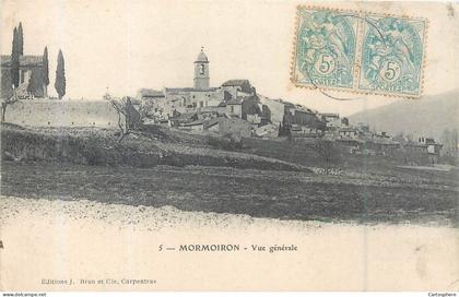 CPA 84 Vaucluse > Mormoiron Vue générale