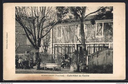 CPA Mormoiron, Café-Hôtel du Centre