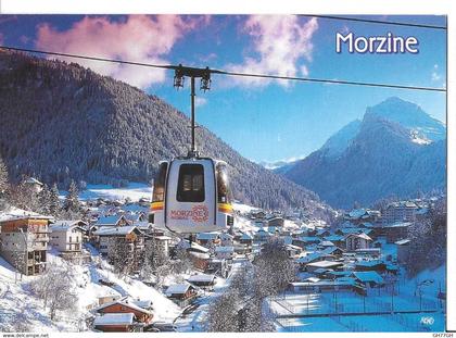 CP MORZINE 2004 -circulée/timbrée