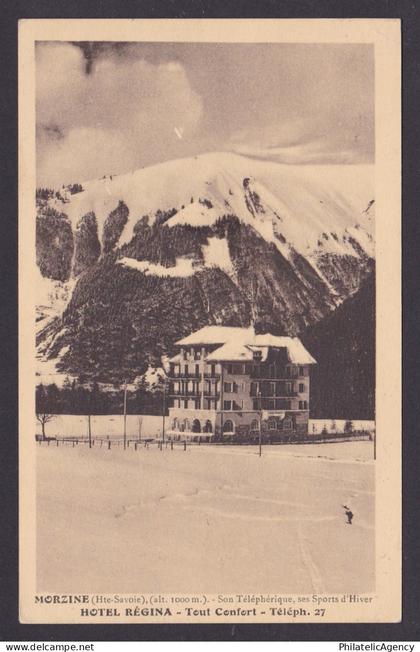 FRANCE, Postcard, Morzine, Hotel Regina