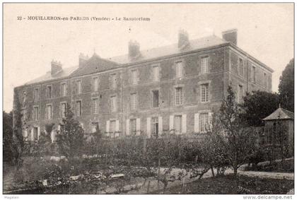 Mouilleron en Pareds : le sanatorium