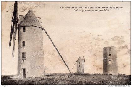 Mouilleron en Pareds : les moulins
