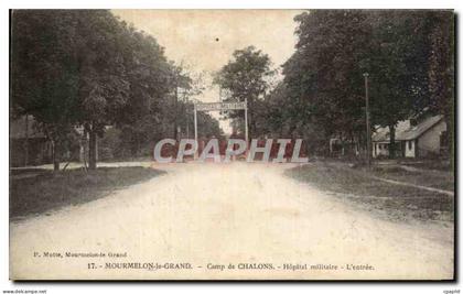 CPA Mourmelon le Grand camp de Chalons Hopital militaire Militaria