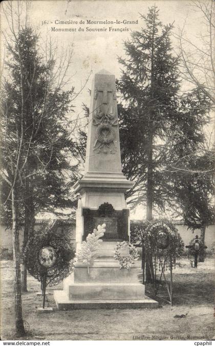 CPA Mourmelon Le Grand Monument Du Souvenir Français