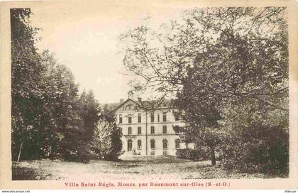95 - Mours - Villa Saint Régis - Correspondance - CPA - Voyagée en 1933 - Voir Scans Recto-Verso