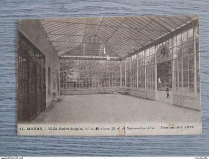 cpa Mours(95)villa st régis-promenoir vitré