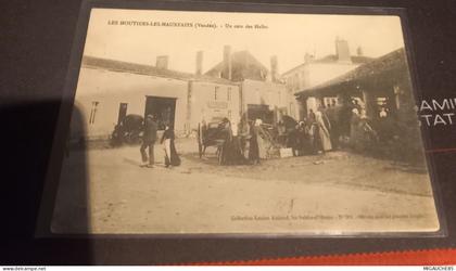 LES MOUTIERS LES MAUXFAITS  *- un coin des halles
