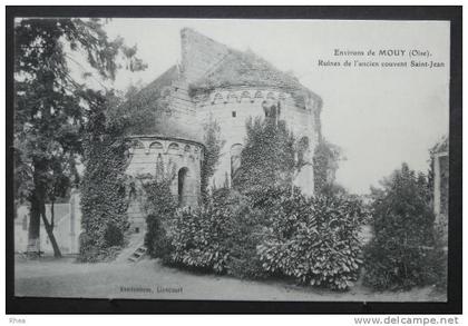 60 Mouy couvent ruine D60D K60439K C60439C RH047607