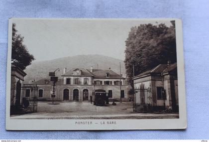 Munster, la gare, Haut Rhin 68