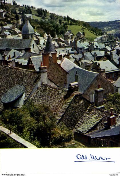 CPA Murat Cantal ses vieux toits
