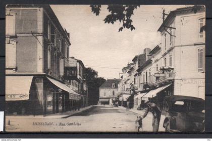 24 - Mussidan - Rue gambetta