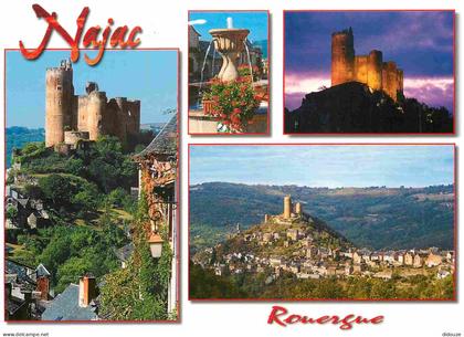 12 - Najac - Multivues - CPM - Voir Scans Recto-Verso