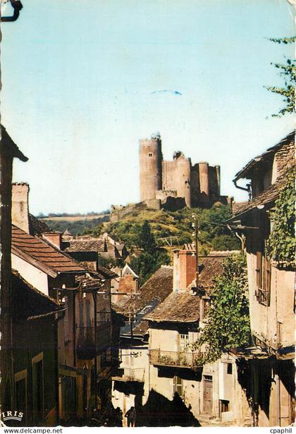 CPM Najac Le chateau chef d'ceouvre de l'art militaire du XIII sicle