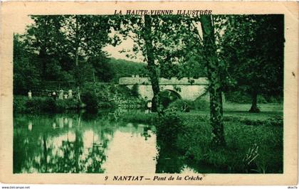 CPA La Haute-VIENNE Illustrée - Nantiat - Pont de la Creche (293947)