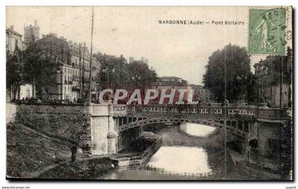 Narbonne CPA Pont Voltaire