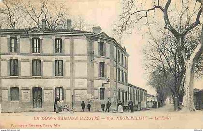 82 - Nègrepelisse - Les Ecoles - Animée - Carte Neuve - CPA - Voir Scans Recto-Verso