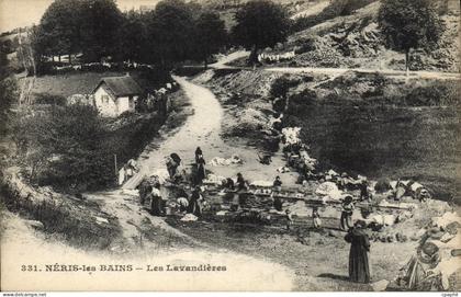 CPA Neris Les Bains Les Lavandieres