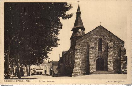 Neris les Bains CPA Eglise romane
