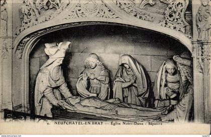 CPA Neufchatel en Bray Eglise Notre Dame Sepulcre