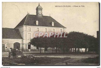CPA Neuilly L Eveque L Hotel de Ville