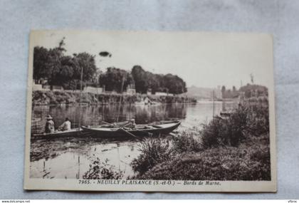 Neuilly Plaisance, bords de Marne, pêche, Seine saint Denis 93
