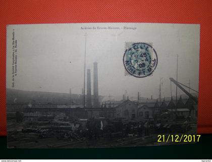 NEUVES-MAISONS (MEURTHE ET MOSELLE) LES METIERS. LES USINES.ACIERIES. FINISSAGE.