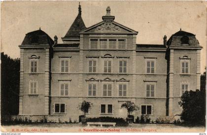 CPA NEUVILLE-sur-SAONE - Chateau Vergeve (367773)