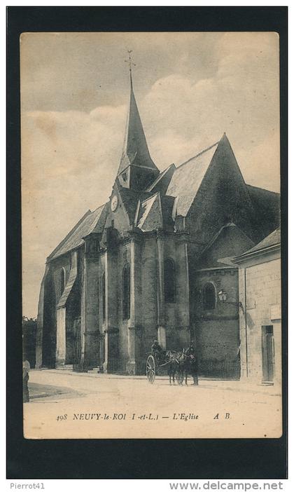 NEUVY LE ROI - L'Église (animation)