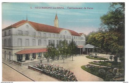 NIEDERBRONN-LES-BAINS - Etablissement de Bains