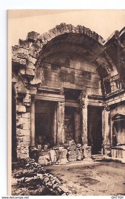 CPA NIMES -jardin de la fontaine -temple de diane