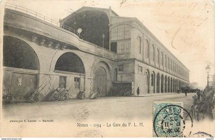 CPA Nimes La Gare du PLM