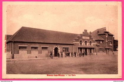 Noeux les Mines - La Gare - Animée - Edit. Cliché FAUCHOIS