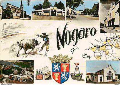 Carte Postale - 32 - Nogaro - Multivues - Courses Landaises - Blasons - Voir Timbre - CPM - Voir Scans Recto-Verso - Pos
