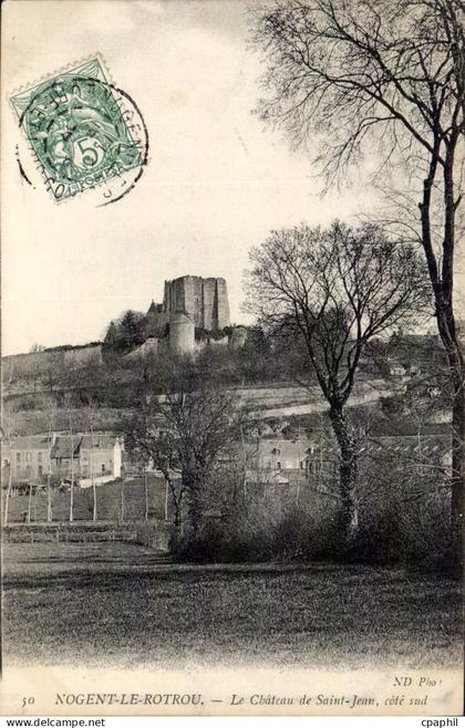 CPA Nogent Le Rotrou Le Chateau De Saint Jean