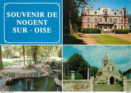 CPM Nogent-Sur-Oise (Oise) Chateau des Rochers Parc du Sarcus L'Eglise