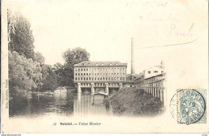 CPA Noisiel Usine Menier
