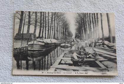 Noisy le Sec, la canal, Seine saint Denis 93