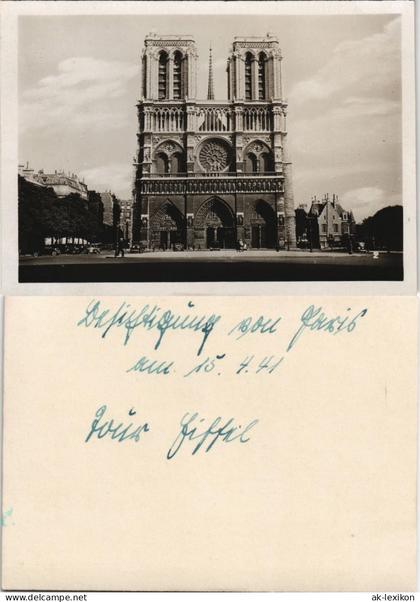 Paris Kathedrale Notre-Dame - Besetzung 1941