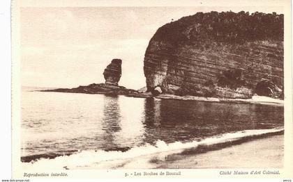 Carte POSTALE  Ancienne  de  NOUVELLE CALEDONIE - Rochers de BOURAIL