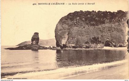 Carte POSTALE  Ancienne  de  NOUVELLE CALEDONIE - Rochers de BOURAIL